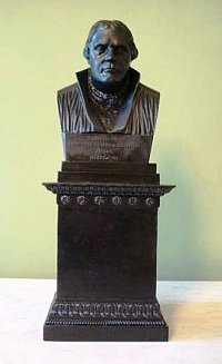 Martin Luther, Bronze, nach Johann Gottfried Schadow, 1818