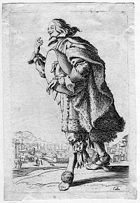 Jacques Callot (1592-1635)
La Noblesse / Der Adel
Folge von 12 Blättern, um 1620-1623
Readierungen; Bez. u.re.: Callot
Blatt 3: Der Edelmann mit dem Filzhut, grüßend
