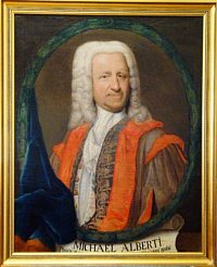 Michael Alberti, Öl auf Leinwand, Johann H. Rüdiger, 1754