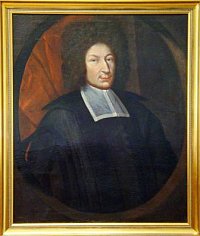 Johann Wilhelm Baier, Öl auf Leinwand, unbekannter Maler, um 1695