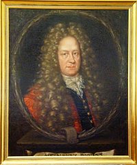 Heinrich (von) Bodinus, Öl auf Leinwand, unbekannter Maler, um 1700