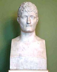 Jerome Bonaparte, Marmor, Johann Christian Ruhl, 1811.