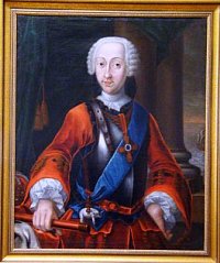 Emil August Prinz von Schleswig-Holstein-Sonderburg-Augustenburg, Öl auf Leinwand, Johann Christian Heinrich Sporleder, 1747