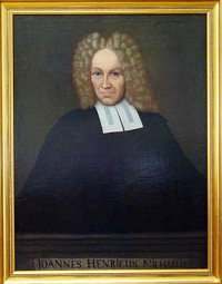 Johann Heinrich Michaelis, Öl auf Leinwand, unbekannter Maler, nach 1713