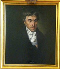 Johann Friedrich Pfaff, Öl auf Leinwand, unbekannter Maler, um 1820