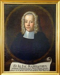 Johann Jacob Rambach, Öl auf Leinwand, Franz Lippold, nach 1731