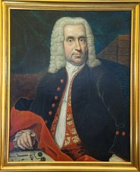 Johann Heinrich Schulze, Öl auf Leinwand, Gabriel Spitzel, um 1742